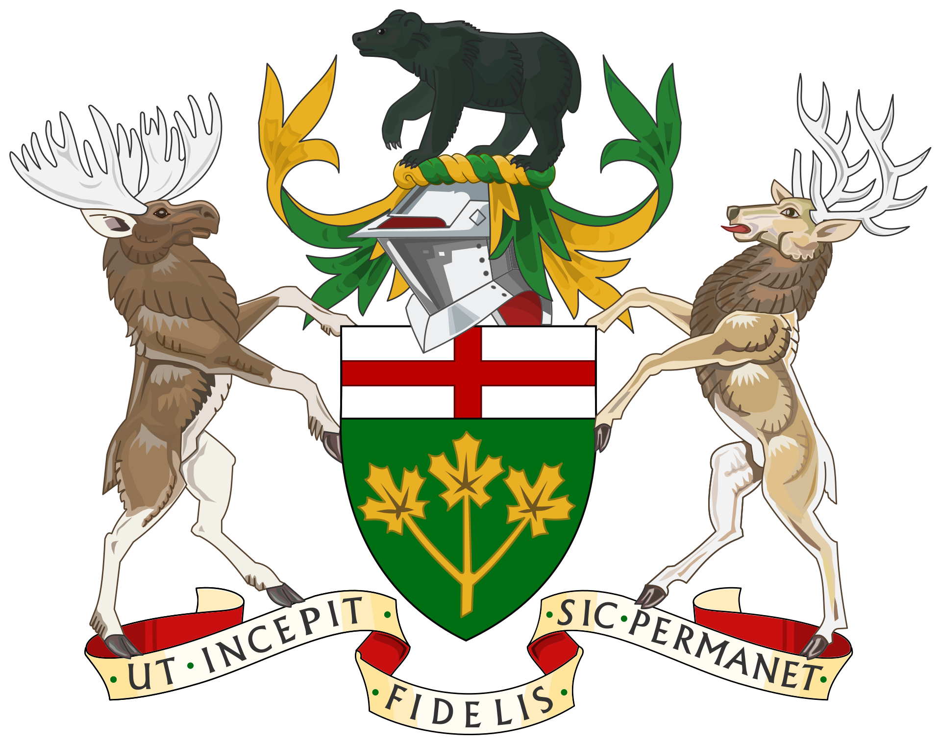 Ontario coat of arms