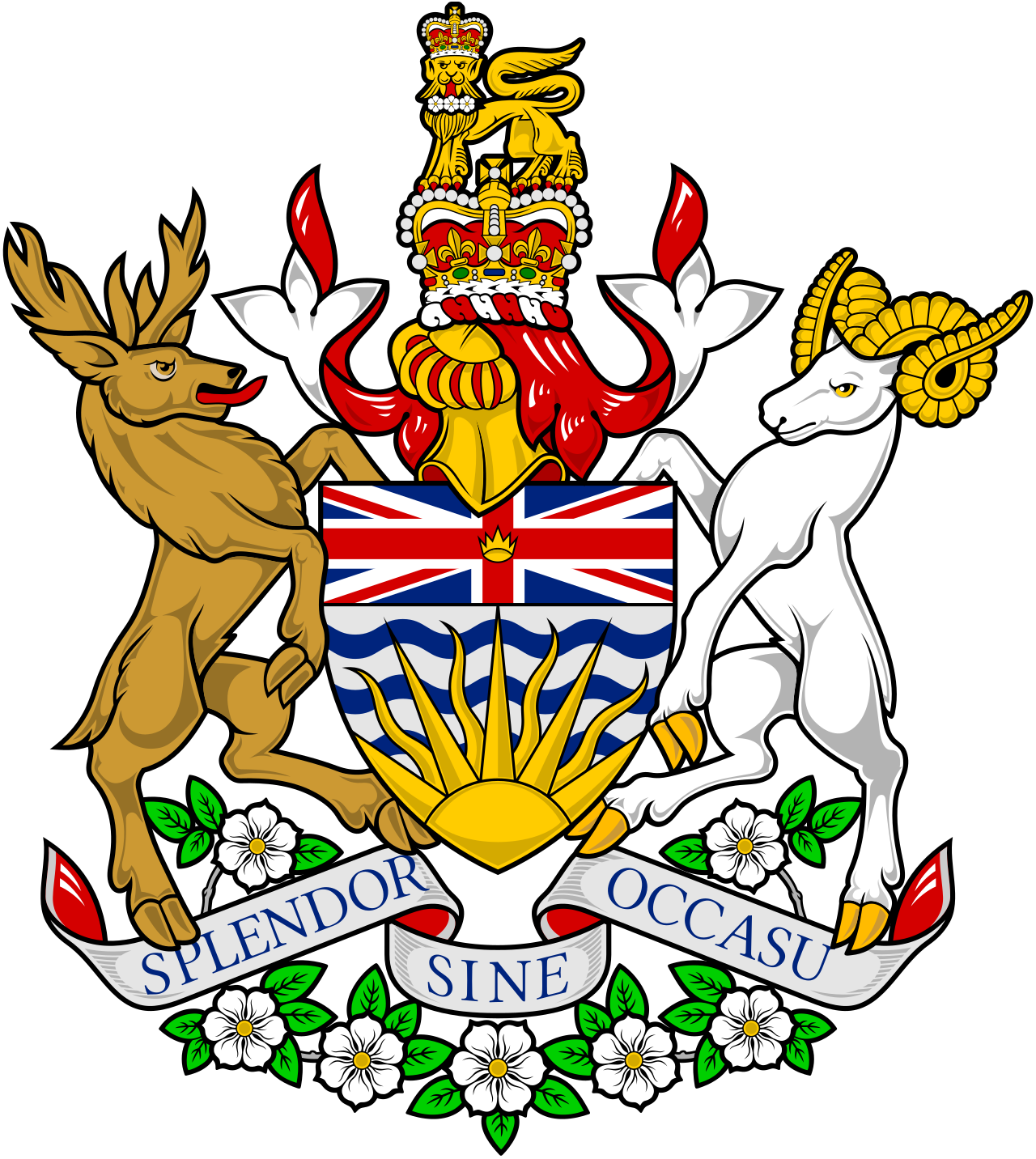 British Columbia coat of arms
